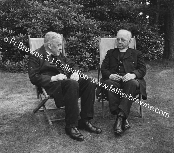 REV CAMPBELL & HIS BROTHER REV MARTIN CAMPBELL (ST.BENET'S,BEECLES) AT HEATHERBRAE,ST OLAVES